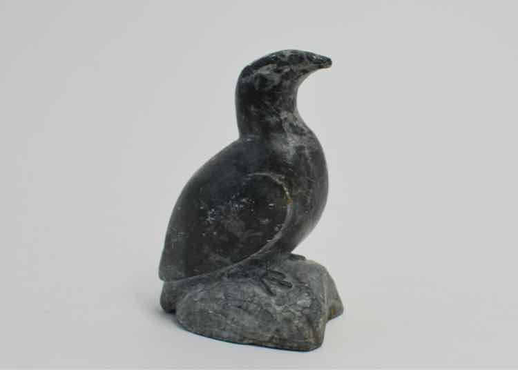 Handcarved Soapstone Bird Sculpture