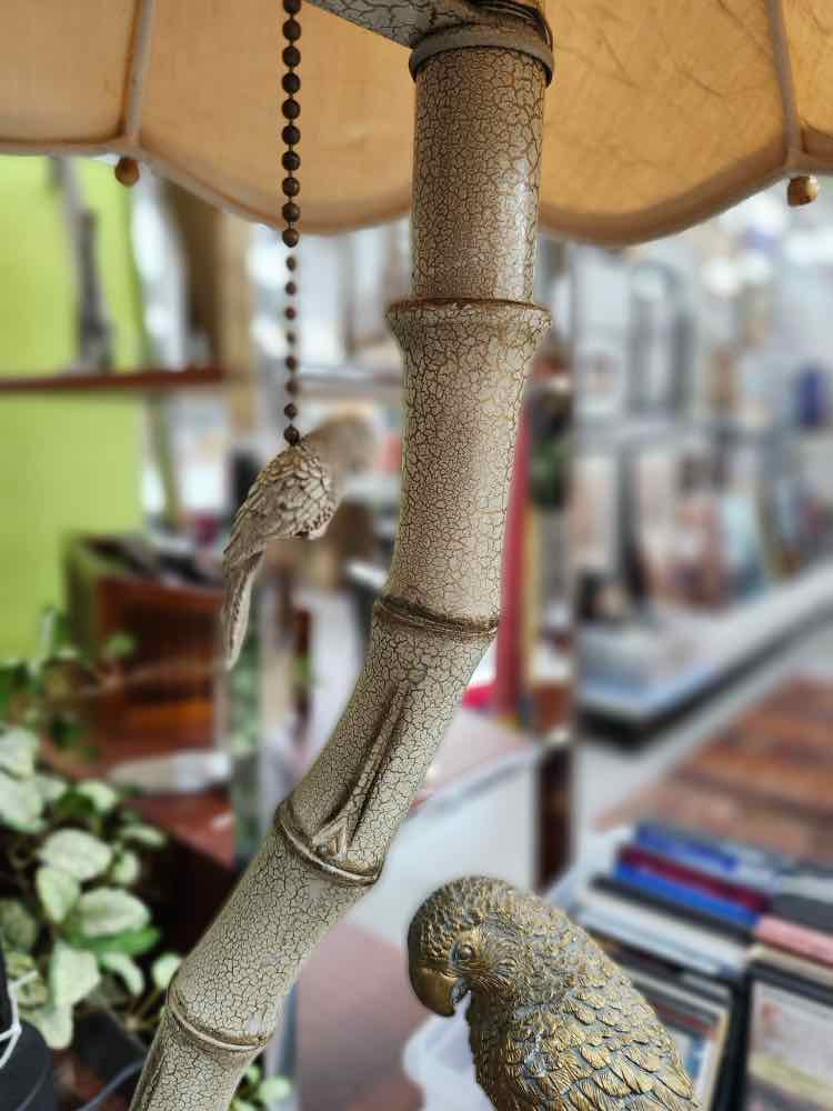 Vtg. Bird Lamp