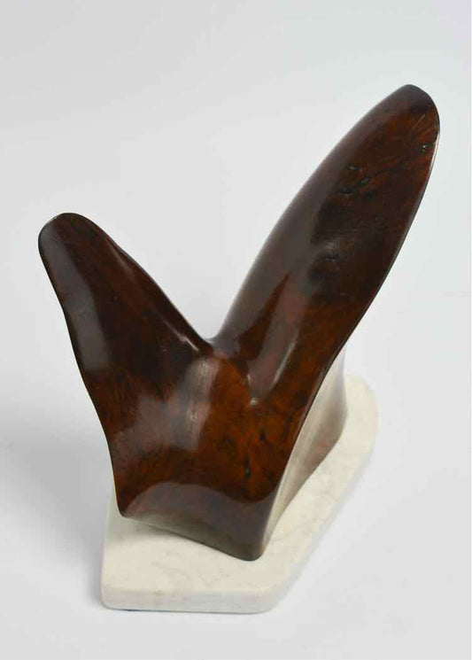 Art Abstract "Whale Tail" Statue