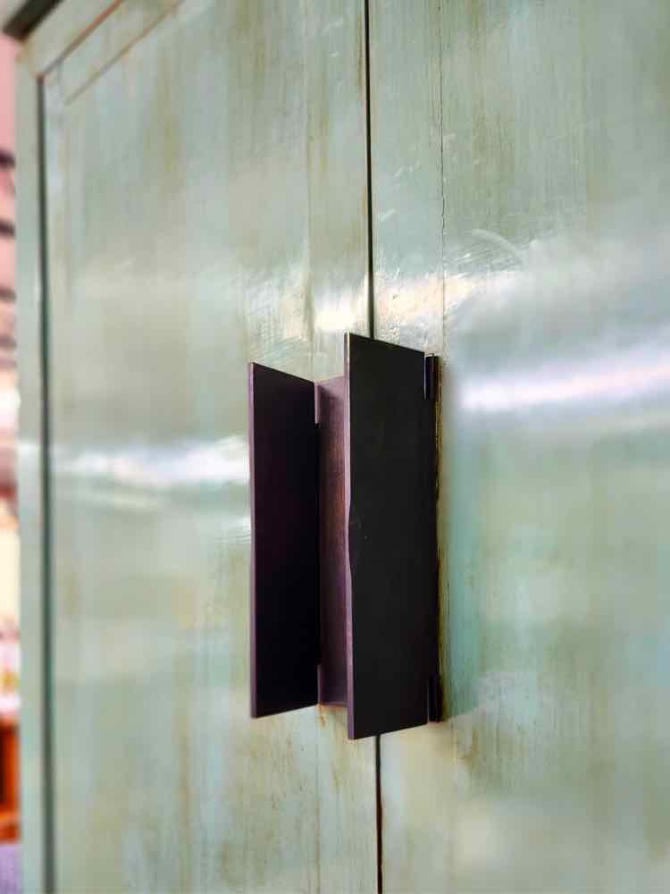 Tall Green Armoire