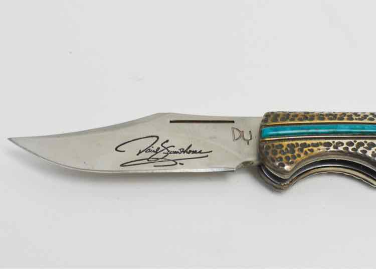 "The Navajo" David Yellowhorse .925 Knife