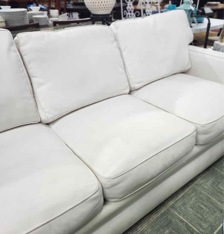 White Fabric Couch ‘as is’