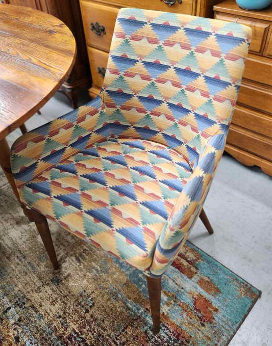 4 Colorful Pattern Chairs