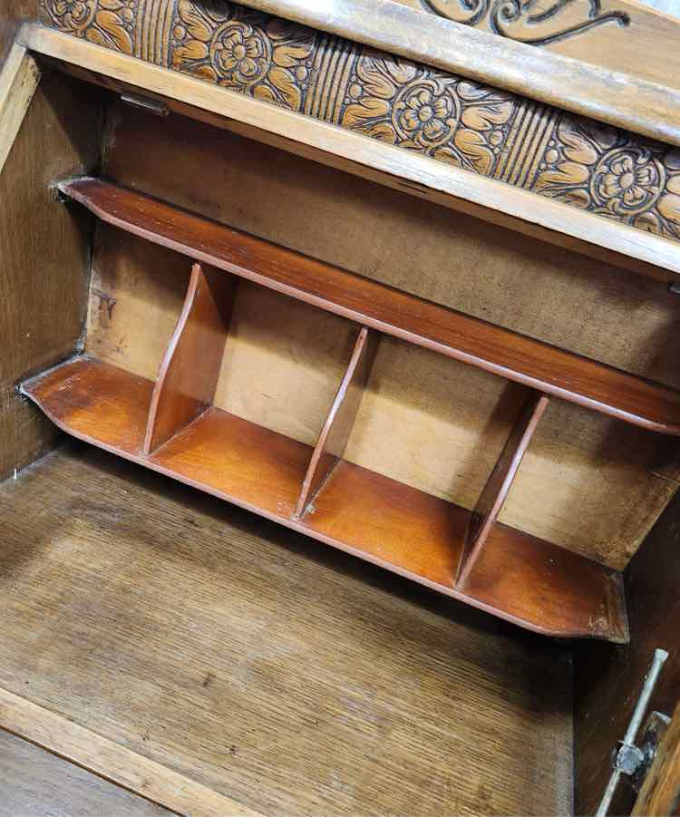 Side by Side Secretary Bookcase