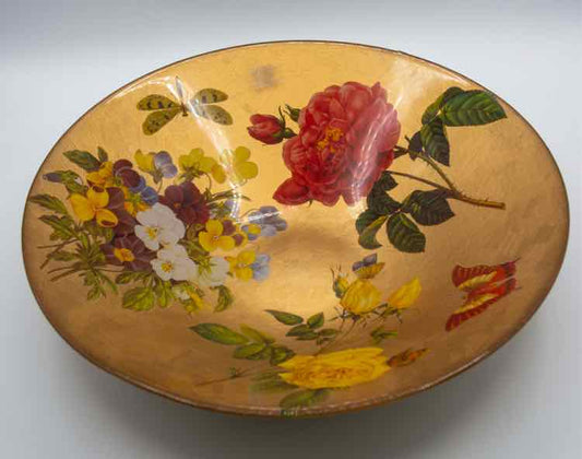 Floral Decor Bowl