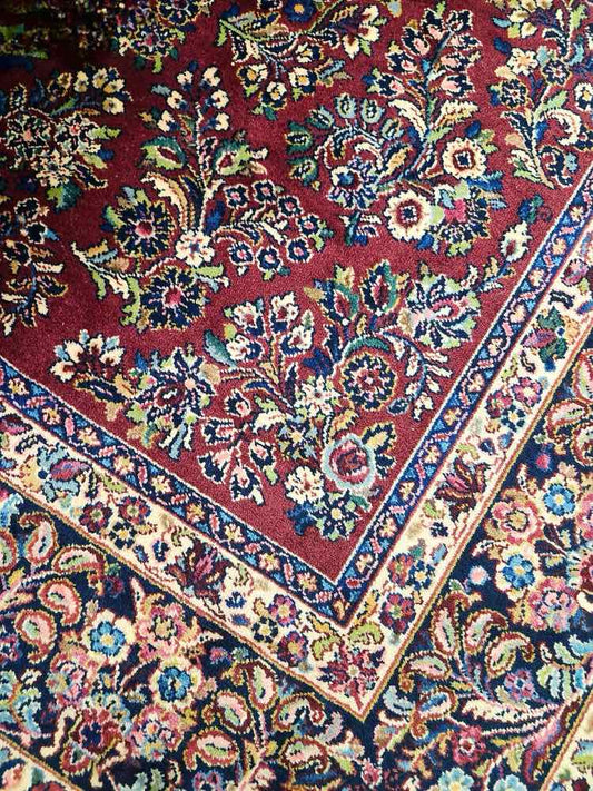 8'8" X 12' Red Karastan Rug