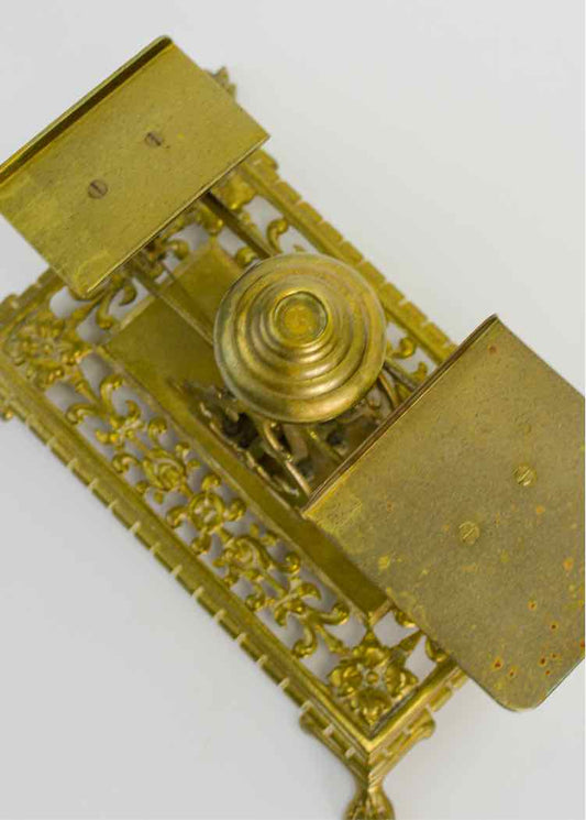 19th Century Victoria Cast Brass Scal
