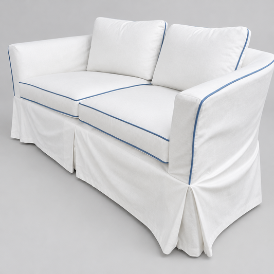 White Rob & Stucky Slip Cover Sattee