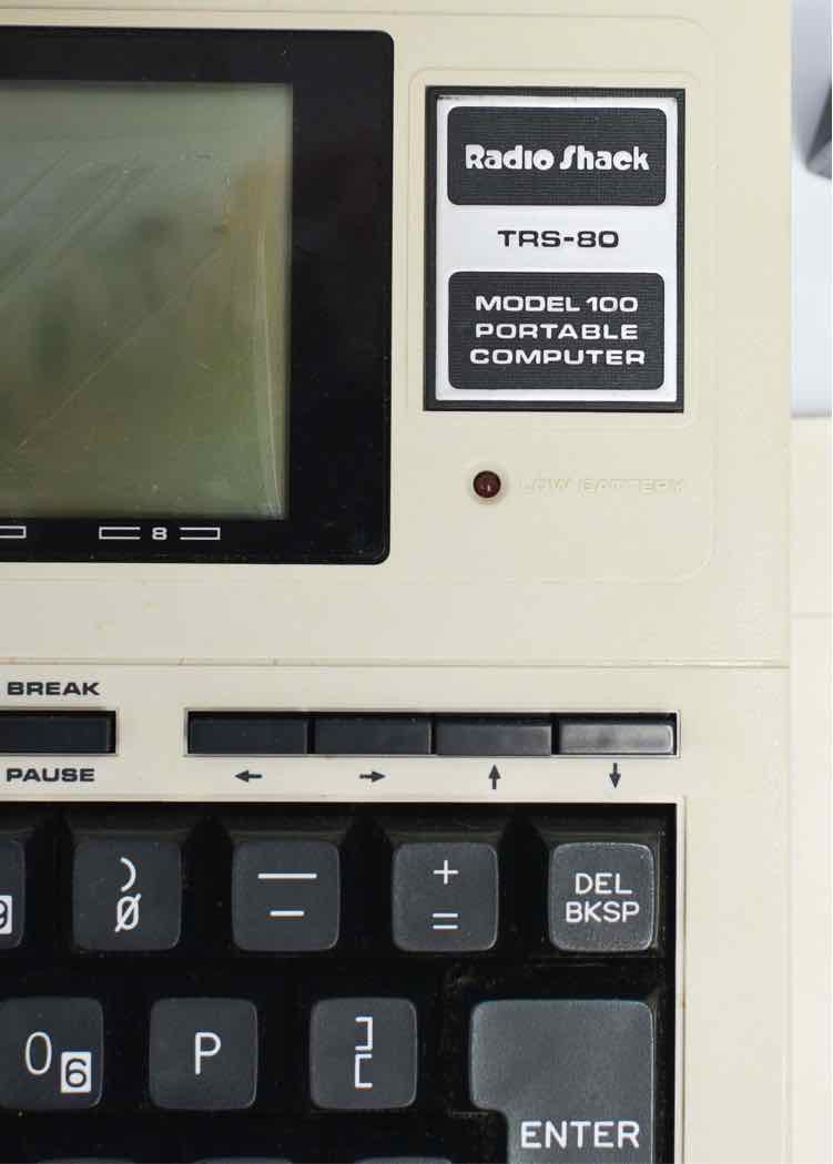 Radio Shack TRS80 Model 100 Portable Computer