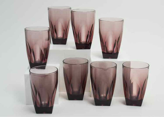 Glassware Luigi Bormioli'Van Gogh'Amethyst Highballs