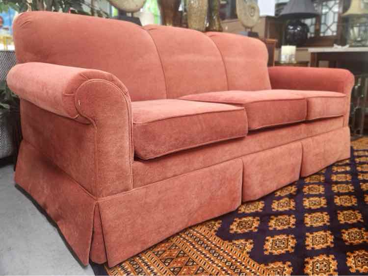 Lancer Orange Couch