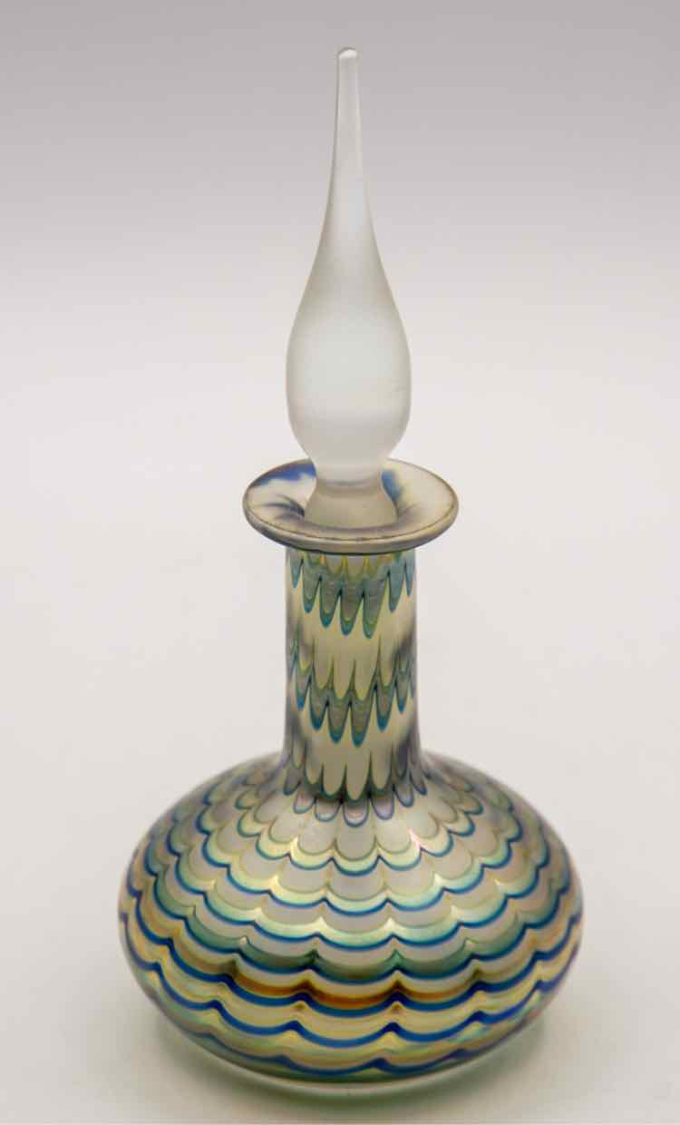 Correia Pulled Feather Perfume Bottle