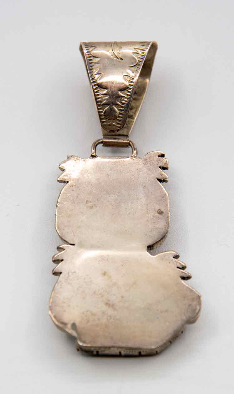 Vtg. Turquoise .925 Pendant