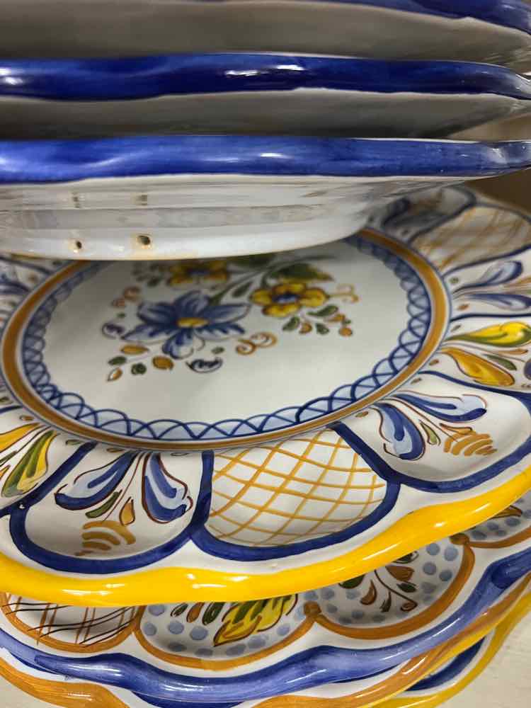 Talavera Hanging Plates 9pc