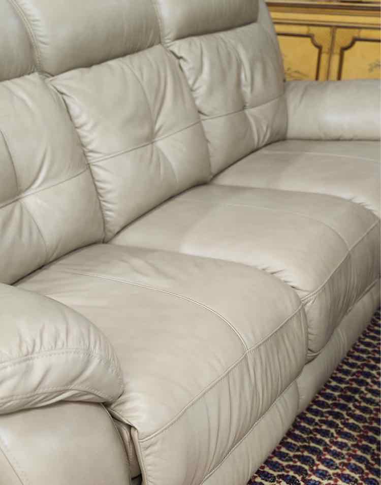 Leather Recliner Sofa