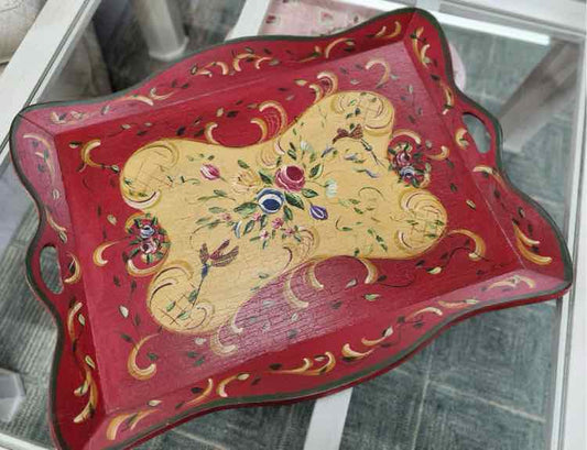 Hand Painted Tray