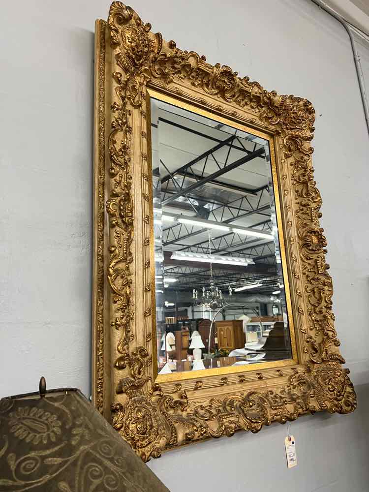 Large Gilded Mirror