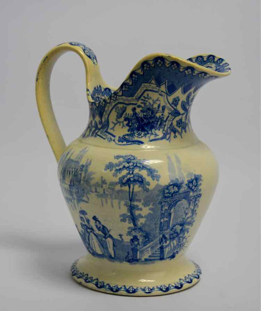 Transfer Ware Pitcher