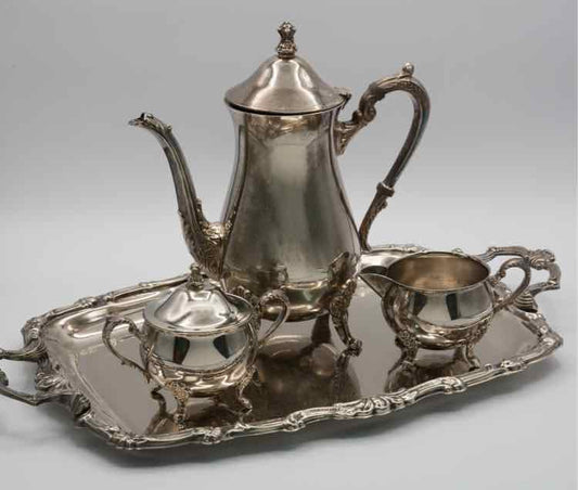 4 Pc Silver