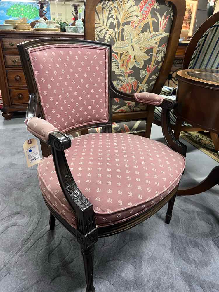 Pair Mauve Drexel Heritage Armchairs