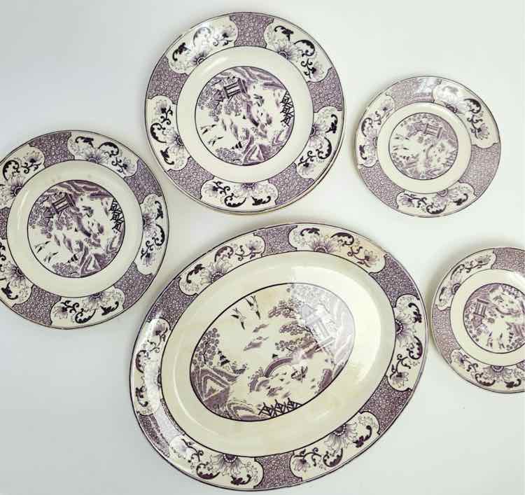 Amethyst'Kang He'Pattern Gillson Ware