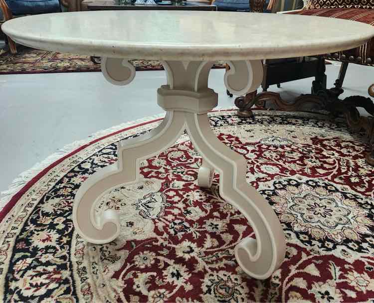 Henredon Round Beige Table