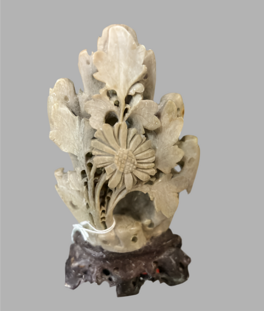 Soapstone Flower