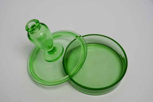 Fosteria Art Deco Powder Dish