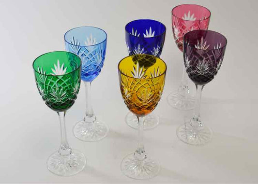 Faberge Crystal Odessa Wine Glasses