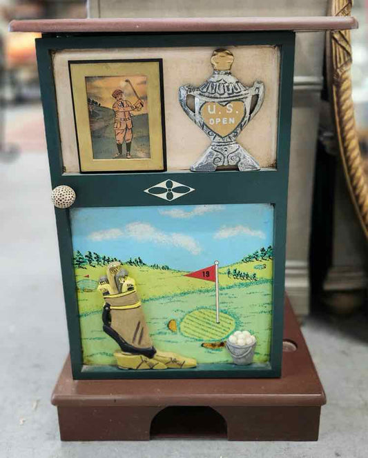 US Open Golfer End Table
