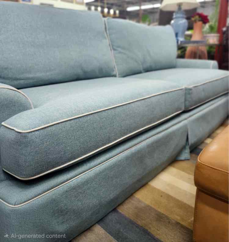Blue Sleeper Sofa