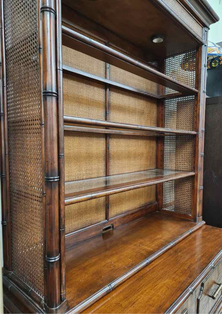 2pc Sligh Bookcase/Filling Cabinet
