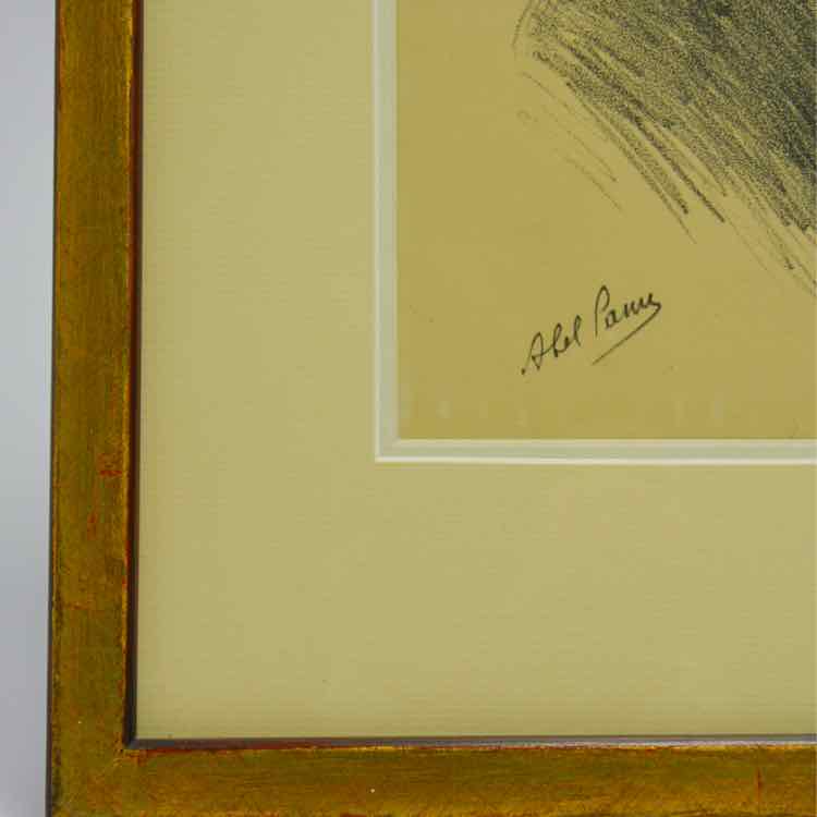 “A Yemenite Jew" art sketch by Abel Pann