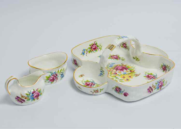 Hamersley Bone China Tea Basket