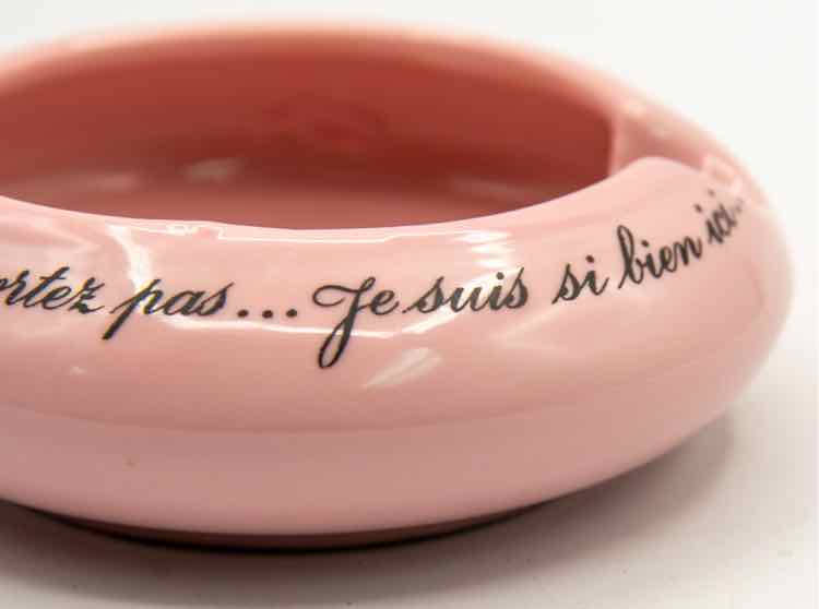 Vintage Le Bomme Auuberge Ash Tray