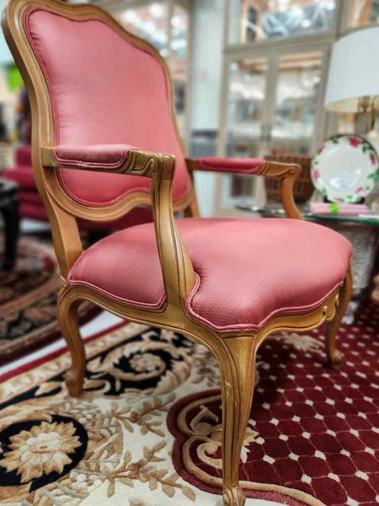 Pair of Pink Arm Chairs