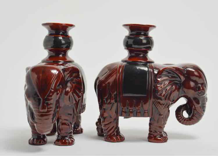 Ceramic Elephant Candleholder
