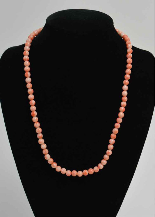 Coral Bead Necklace