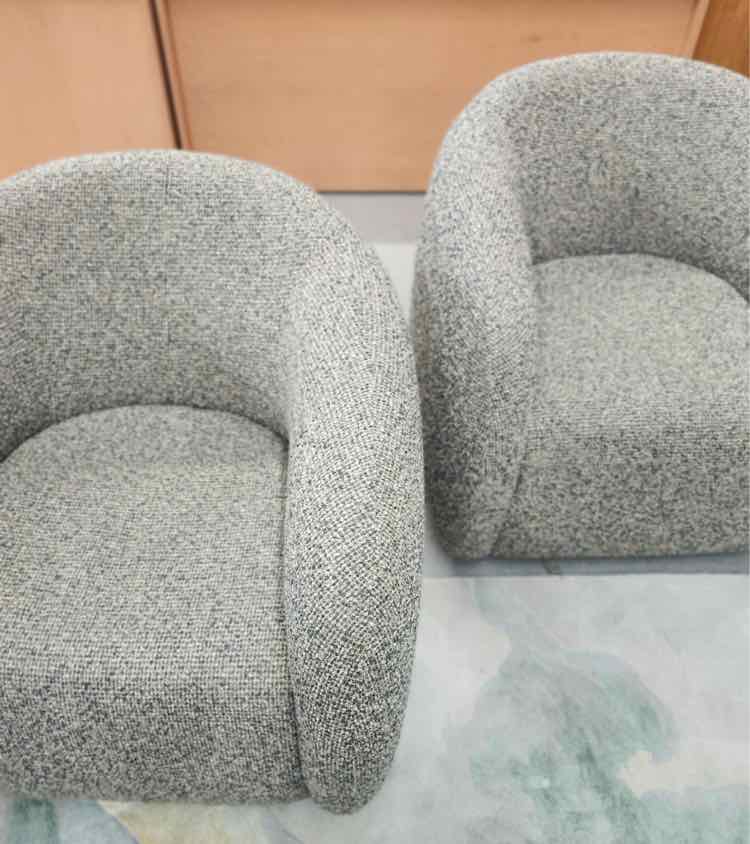 Grey Arhous Swivel Chair