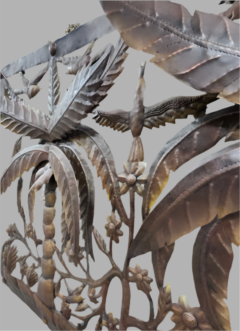 Metal Palm Art