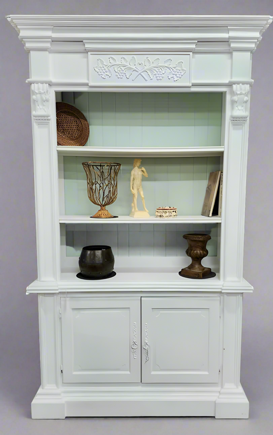 White 2pc "Paradigm" Hutch
