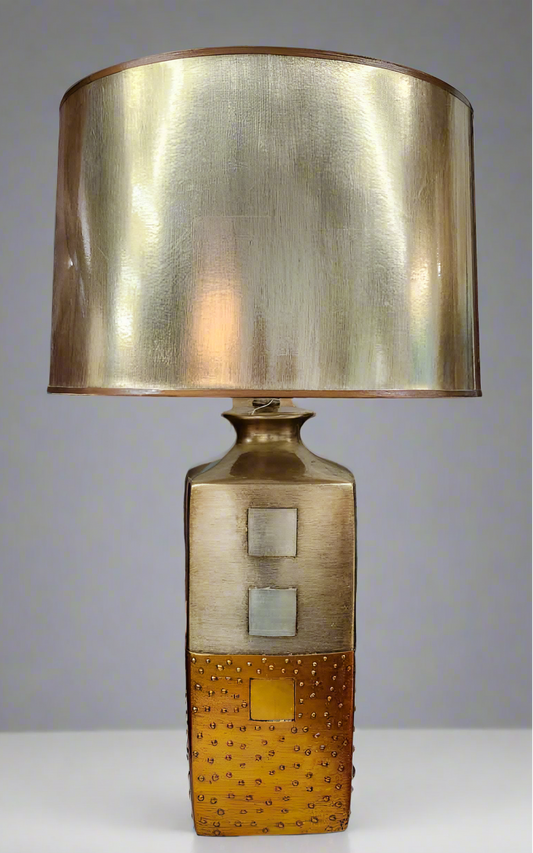 Gold/Copper Lamp