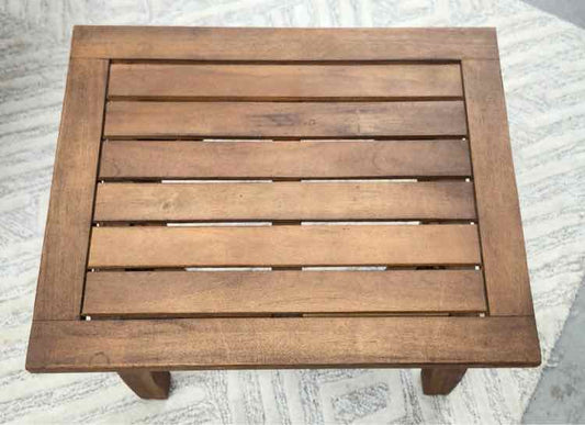 Teak Stool/Side Table