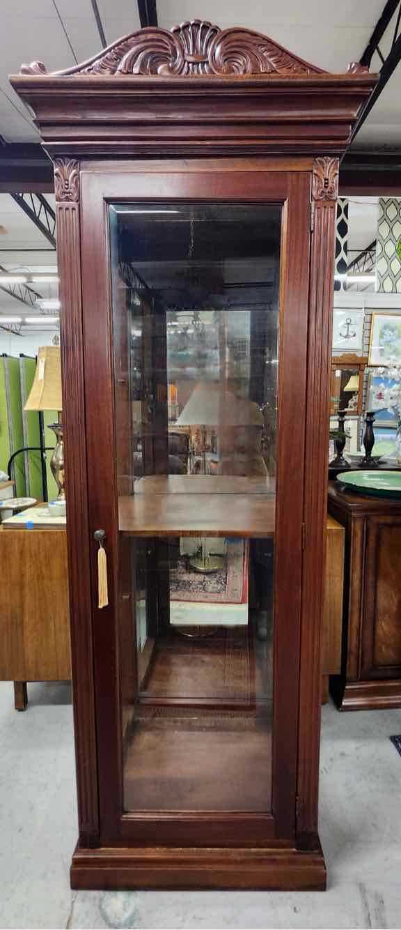 "Howard Miller" Wood Display Cabinet