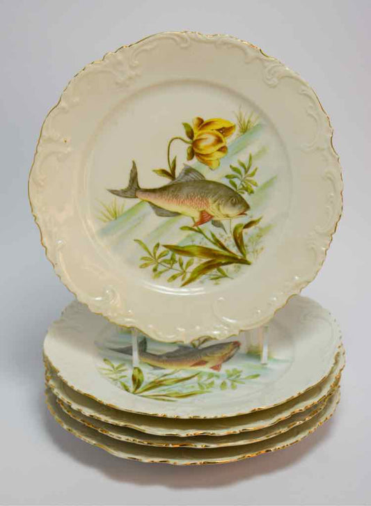Astria China Fish Motif Plates/5