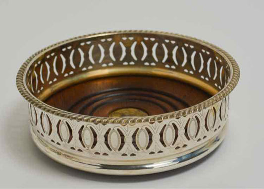 Silver Wine Coaster