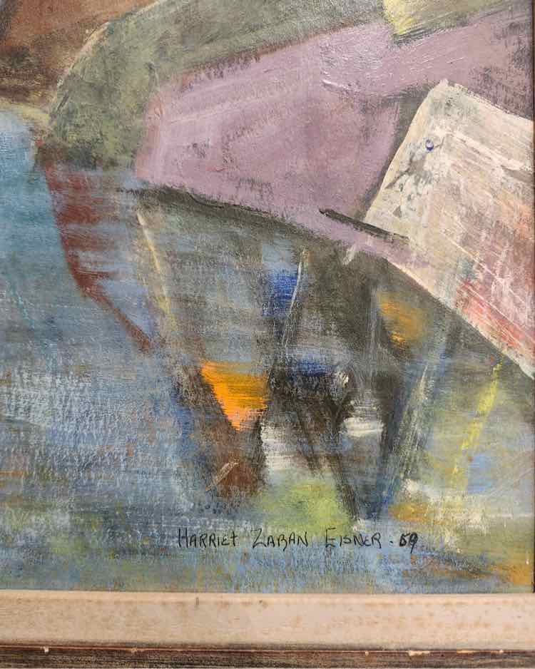 'Lake Logan' Oil by H. Eisner '69