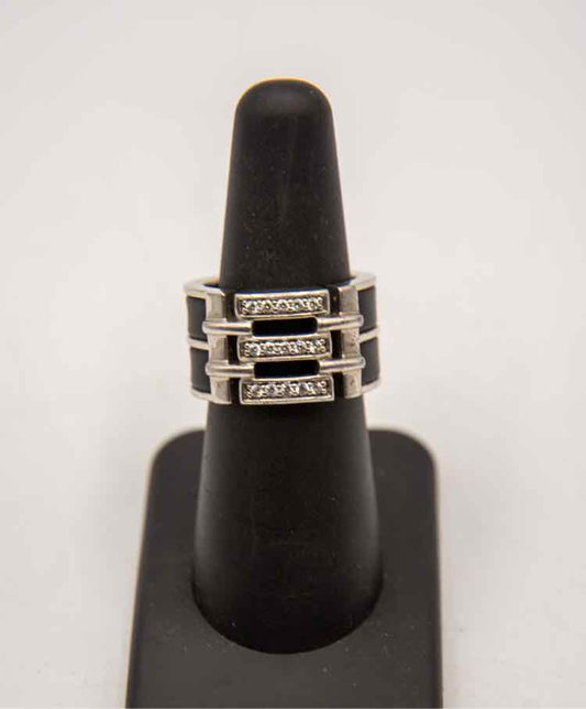 Belle Etoile Italian Rubber Ring .925