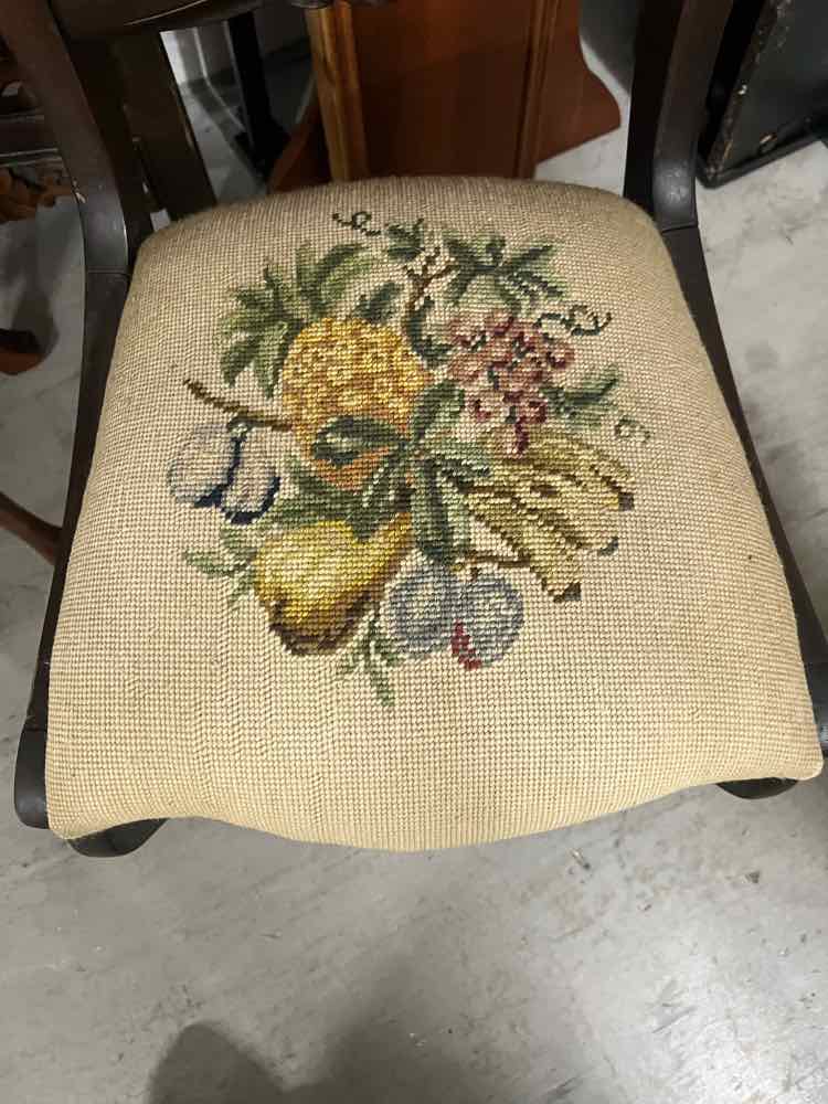 Pait of Victorian Needle Point Chairs