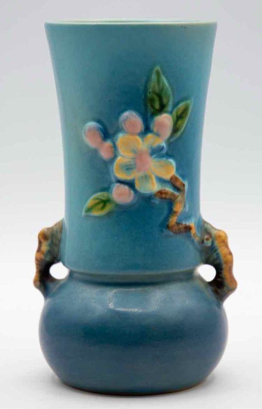 Roseville Apple Blossom Vase
